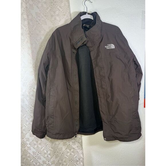 The North Face HyVent 2 in 1 jacket with detachable fleece. It's waterproof, win